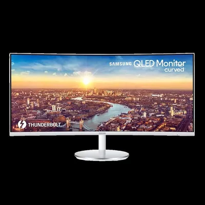 Monitor 34&#34; 3440x1440 VA HDMI DP TB USB Samsung LC34J791WTPXEN fotó