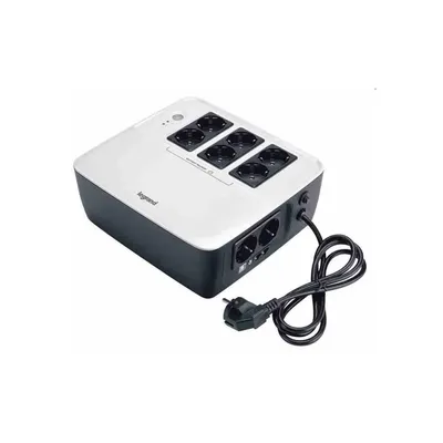 Szünetmentes elosztósor 600VA (6+2)xSHK RJ45 RJ11 IN OUT USB LEGRAND KEOR-M multimédiás LEGRAND-310038 fotó