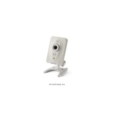 LevelOne FCS-0031 IP Cube beltéri kamera, 1MP1280x800, 3,6mm, PIR, SD, PoE LEVELONE-571014 fotó