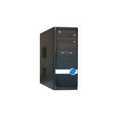 HÁZ LOGIC B22 Midi ház, 400 W, fekete (ModeCom) (2 év gar) - Már nem forgalmazott termék LOGB22400 fotó