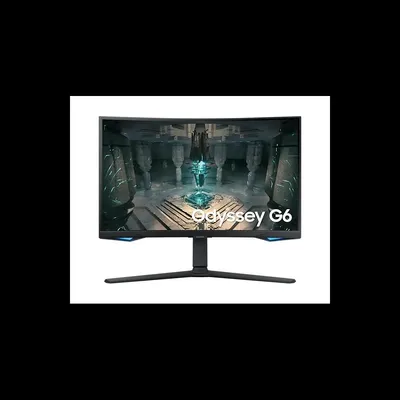 Monitor 27&#34; 2560x1440 VA HDMI DP USB Samsung Gaming&Smart LS27BG650EUXEN fotó