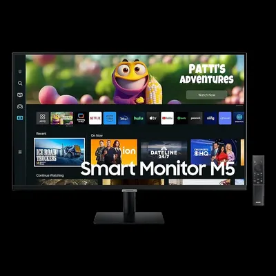 Monitor 27&#34; 1920x1080 VA HDMI USB Samsung Smart M5 LS27CM500EUXDU fotó