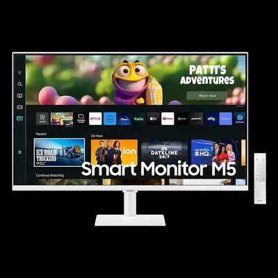 Monitor 27&#34; 1920x1080 VA HDMI USB Samsung Smart M5 LS27CM501EUXDU fotó