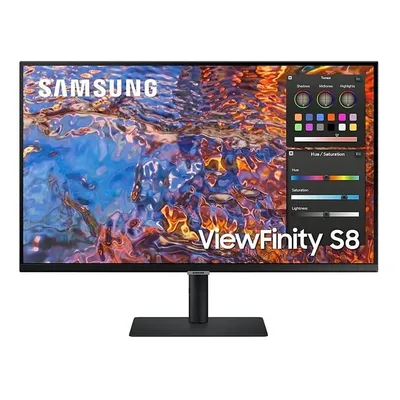 Monitor 32&#34; 3840x2160 IPS HDMI DP USB USB-C Samsung ViewFinity S8 S32B800PXU LS32B800PXUXEN fotó