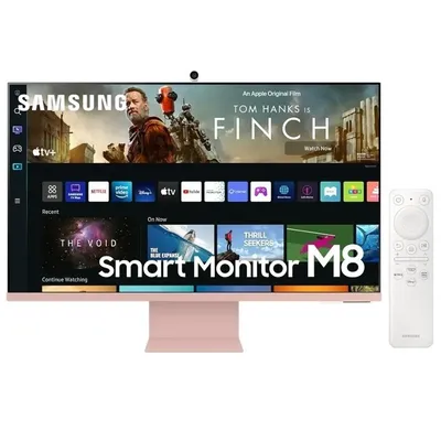 Monitor 32&#34; 3840x2160 VA USB USB-C Samsung M8 S32BM80PUU LS32BM80PUUXEN fotó