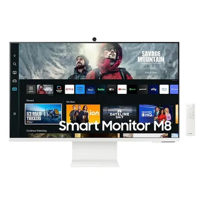 Monitor 32&#34; 3840x2160 VA HDMI USB-C USB Samsung Smart M8 LS32CM801UUXDU fotó