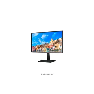 Monitor 32" 2560x1440 PLS HDMI DP DVI fekete B2B Samsung S32D85KTS LS32D85KTSR_EN fotó