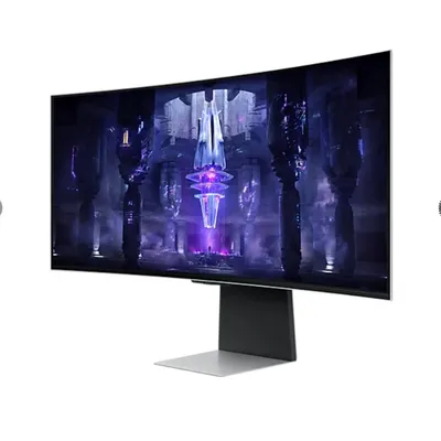 Monitor 34&#34; 3440x1440 OLED HDMI DP USB-C Samsung LS34BG850SUXEN LS34BG850SUXEN fotó