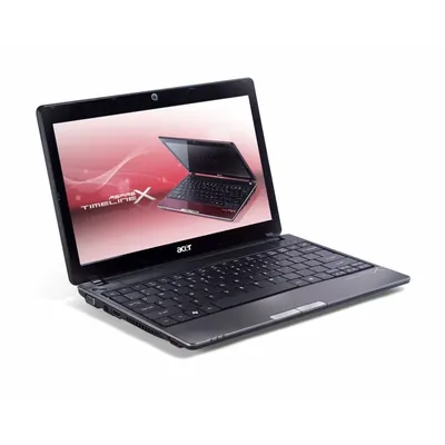 Acer Timeline-X Aspire 1830T-38U4G32N 11,6&#34; laptop i3 380UM 1,33GHz/4GB/320GB/Windows 7 Home Premium fekete notebook 1 év LX.PTV02.274 fotó