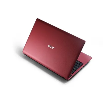 Acer Aspire 5560-4334G75MNRR 15,6&#34; laptop AMD A4-3300M 1,9GHz 4GB 750GB DVD író Win7 Piros notebook 1 Acer szervizben LX.RQS02.062 fotó