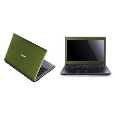 Acer Aspire 4755G-2438G75MNGS 14&#34; laptop i5-2430M 2,4GHz 8GB 750GB DVD író Win7 Zöld notebook 1 jótállás LX.RRG02.030 fotó