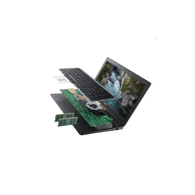 Dell Precision 3530 notebook munkaállomás 15.6" FHD i5-8