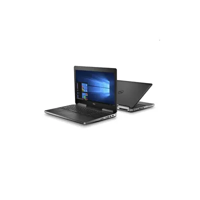 Dell Precision 7520 notebook munkaállomás 15.6&#34; UHD E3-1505Mv6 32G 256GB + 1TB M2200 Win10Pro MUI M7520-22 fotó
