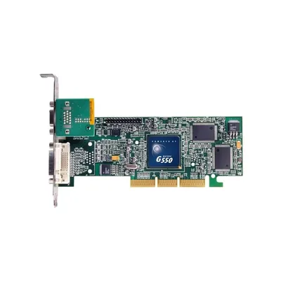 MATROX G550 MATROX DDR 32MB 64bit AGP videokártya 3 év MATROX03807 fotó