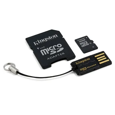 16GB SD micro SDHC Class 4 MBLY4G2 16GB memória kártya adapterrel MBLY4G2_16GB fotó