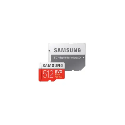 Memória-kártya 512GB SD micro SDXC Class10 Samsung EVO Plus MB-MC512GA_EU fotó