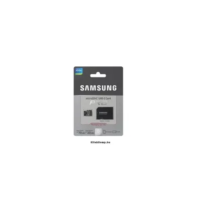 MicroSD kártya ADAPTERREL 8GB PRO MB-MG8GBA EU Class10, UHS-1 Grade1, R70 W20, blister MB-MG8GBA_EU fotó