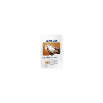 Memória-kártya 16GB Class10 EVO Samsung MB-MP16DC/EU MicroSD kártya USB ADAPTERREL MB-MP16DC_EU fotó