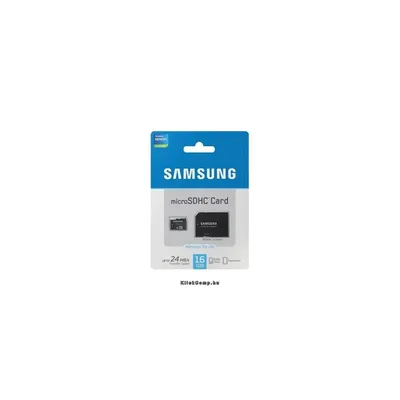 MicroSD kártya ADAPTERREL 16GB Standard, MB-MSAGBA EU Class6, Up to 24MB S, blister MB-MSAGBA_EU fotó