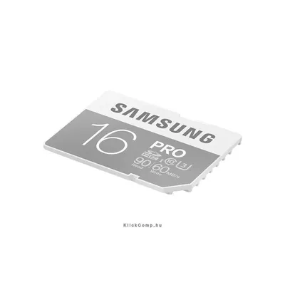 Memória-kártya 16GB SD kártya Class10 Samsung PRO MB-SG16E/EU MB-SG16E_EU fotó