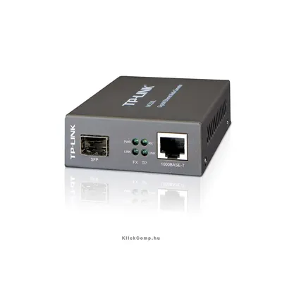 Media Converter 1 GbE SFP 1000Base-T SFP modul nélkül! MC220L fotó