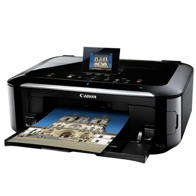 Canon Színes Duplex Multi nyomtató 9,3 12,5ppm, 9600x2400dpi, 150 lap, USB, Wi-Fi DVD-re nyomtatás MG5350 fotó