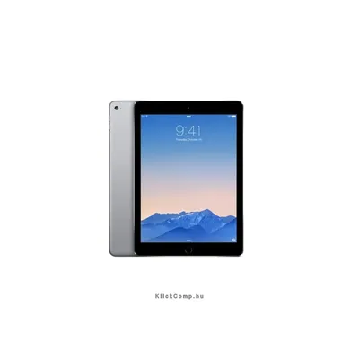 iPad Air 2 9.4", 2048x1536, Retina Display, 16GB, iOS 8, BT, Wi-Fi Space Gray MGL12HC_A fotó