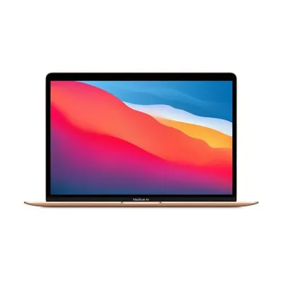 Apple MacBook Air notebook 13&#34; Retina M1 chip nyolc magos CPU és GPU 8GB 512GB SSD arany MGNE3MG_A fotó