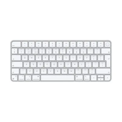 Vezetéknélküli billentyűzet Apple Magic Keyboard Touch ID fehér UK MK293LB_A fotó