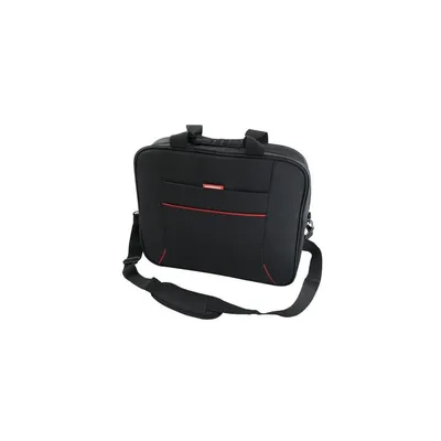 Notebook táska Modecom 15-16" York T1 fekete-piros csíkkal - Már nem forgalmazott termék MODYORKT1 fotó