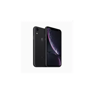 Mobiltelefon Apple iPhone XR 64GB Black fekete mobiltelefon APPLE MRY42 fotó