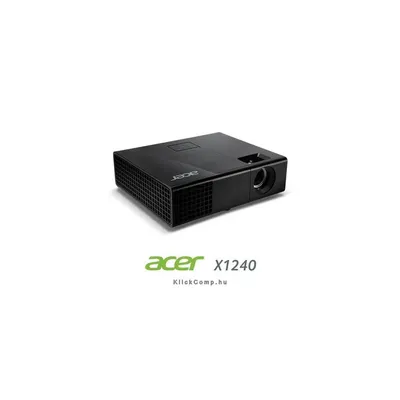 Acer X1240 XGA 2700L 7000 óra DLP 3D projektor MR.JGA11.001 fotó