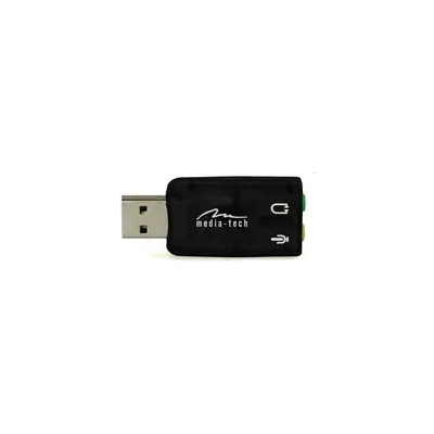 Hangkártya 5.1 USB virtuális USB Media-Tech - Már nem forgalmazott termék MT5101 fotó