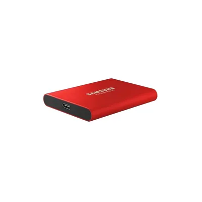 1TB külső SSD USB3.1 piros Samsung T5 MU-PA1T0R_EU fotó