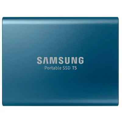500GB külső SSD USB 3.1 kék T5 Samsung MU-PA500B MU-PA500B_EU fotó