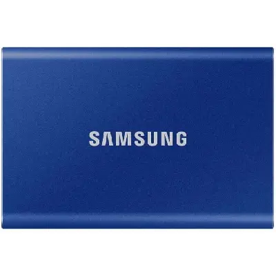 2TB külső SSD USB3.2 Samsung T7 kék MU-PC2T0H_WW fotó