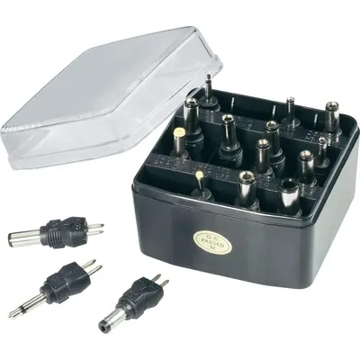 Notebook tápegység csatlakozó készlet DC 16db-os (2 tüske) - Már nem forgalmazott termék MWX15-set fotó