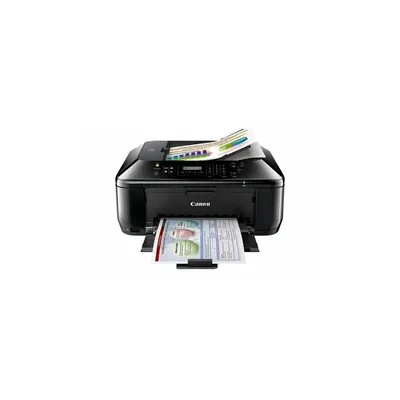 Canon Színes Multi nyomtató 5,5 9,7ppm, 4800x1200dpi, 100 lap, USB, ADF, Wi-Fi FAX MX435 fotó