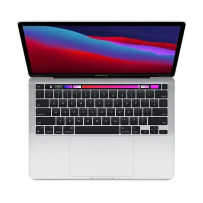 Apple MacBook Pro laptop 13.3&#34; Touchbar Retina M1 chip nyolc magos CPU és GPU 8GB 256GB SSD ezüst MYDA2MG_A fotó