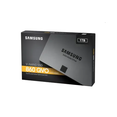 1TB SSD SATA3 2,5&#34; Samsung 860 QVO Series MZ-76Q1T0BW MZ-76Q1T0BW fotó