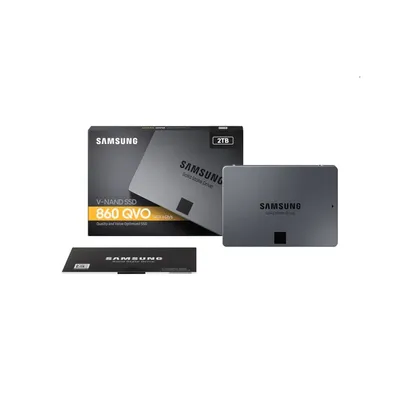 2TB SSD SATA3 2,5&#34; Samsung 860 QVO Series MZ-76Q2T0BW MZ-76Q2T0BW fotó