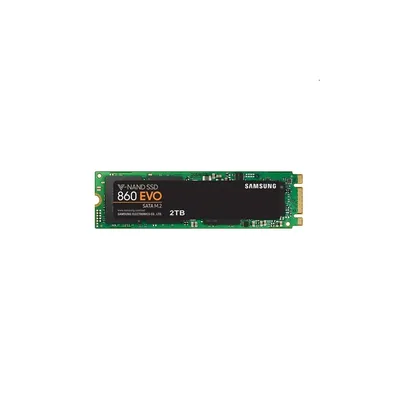2TB SSD M.2 Samsung 860 EVO Series MZ-N6E2T0BW fotó