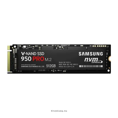 512GB SSD M.2 SATA Samsung 950 Series MZ-V5P512BW fotó