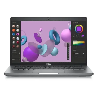 Dell Precision laptop 14&#34; FHD i7-1370P 32GB 512GB RTXA500 W11Pro szürke Dell Precision 3480 N019P3480EMEA_VP fotó