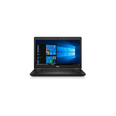 DELL Latitude 5480 notebook 14&#34; i5-7300U 8GB 256GB SSD Win10Pro N022L548014EMEA-11 fotó