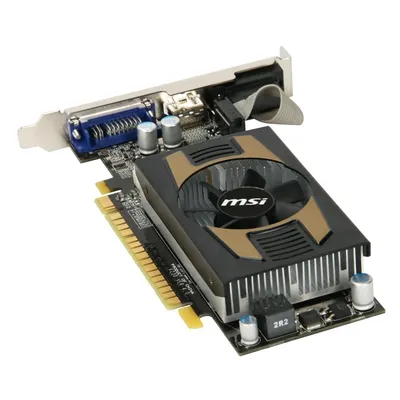 PCI-E Nvidia GT430 1024MB, DDR3, 128bit, 700 1400Mhz, DVI D-SUB HDMI, Low Profile, Aktív 3 év N430GT-MD1GD3_LP2 fotó
