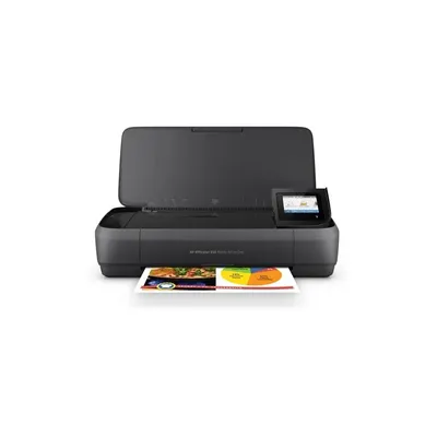 Multifunkciós nyomtató tintasugaras A4 Színes hordozható HP OfficeJet 252 N4L16C fotó