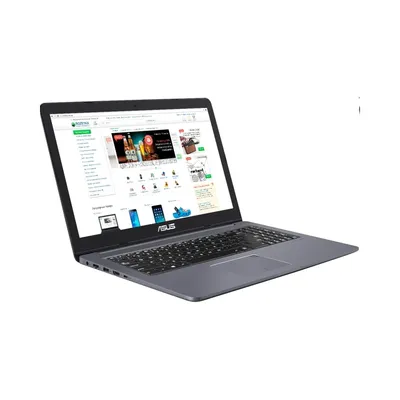 Asus laptop 15.6&#34; FHD i7-7700HQ 8GB 256GB GTX-1050-4GB Win10 szürke fém N580VD-FY773T fotó