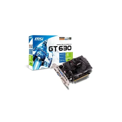 PCI-E Nvidia GT630 2048MB, DDR3, 128bit, 810 1000Mhz, DVI, HDMI, D-SUB Dual Slot Ventilátor N630GT-MD2GD3 fotó