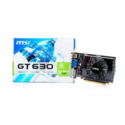 MSI PCI-E Nvidia GT630 (2048MB, DDR3, 128bit, 752 1000Mhz, DVI, HDMI, - Már nem forgalmazott termék N630-2GD3 fotó